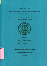 Image of Perancangan Website Pembedaan DFC Di PT Garudafood Putra Putri Jaya TBK Pati