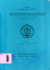 Image of Perancangan Framework Laravel Pada Website Berita Jateng Update Polresta Pati Dengan Fitur Searching