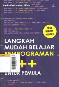 Image of Langkah Mudah Belajar Pemrograman C++ untuk Pemula