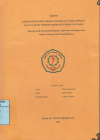 Image of Monitoring Beban Listrik Satu Phasa Dengan Manual Reset Tripping Berbasis Internet Of Thing